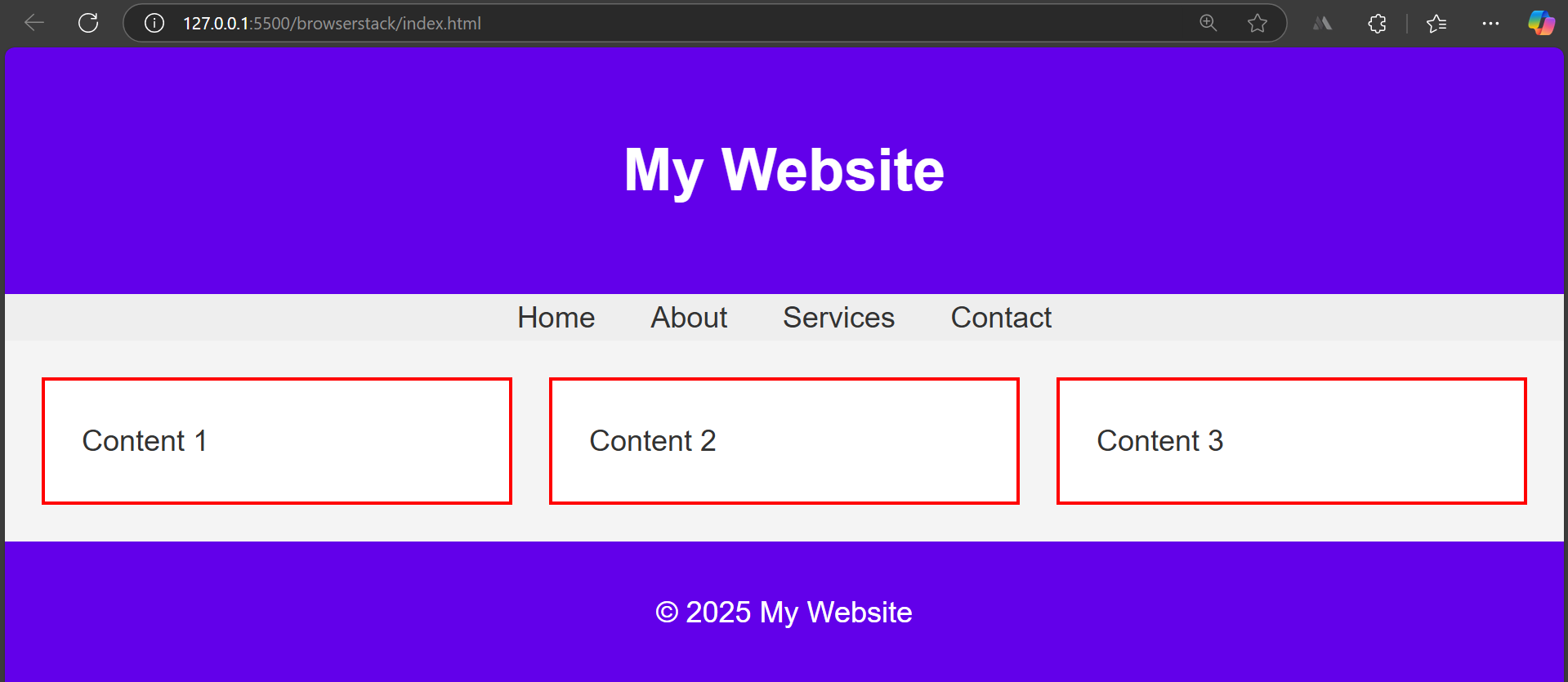 with flexbox with flexbox
