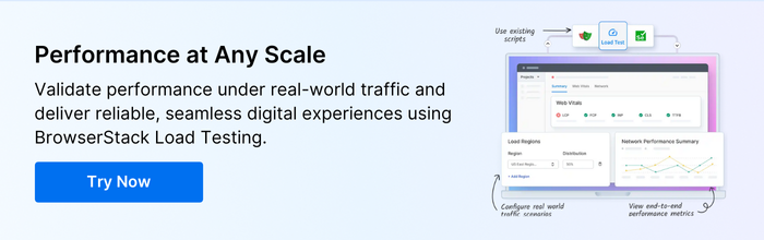 BrowserStack Load Testing BrowserStack Load Testing