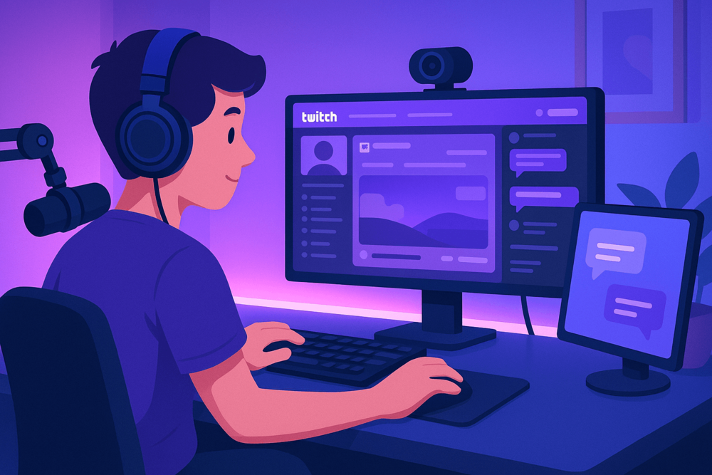 Stream on Twitch PC