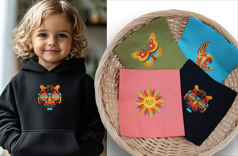 Feelin’ Groovy Machine Embroidery Set