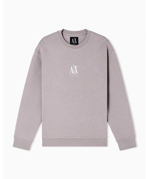 ARMANI EXCHANGE(アルマーニエクスチェンジ)の「【A|X アルマーニ エクスチェンジ】ICON クルーネックスウェットプルオーバー(スウェット・メンズ・ブラック/グレイッシュベージュ/ホワイト・LARGE/XX-LARGE/X-SMALL/X-LARGE/SMALL/MEDIUM)」の14枚目の写真