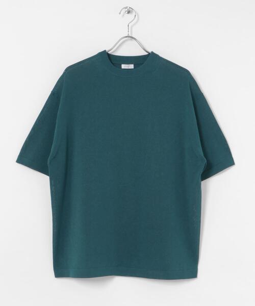 crepuscule(クレプスキュール)の「『別注』crepuscule×UR Washi Knit Short-Sleeve T-shirts(ニット/セーター・メンズ・チャコールグレー/ブラック/グリーン・1/2)」の17枚目の写真