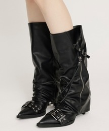 BELTED 2WAY BOOTS ベルテッド 2ウェイ ブーツ カバーブーツ