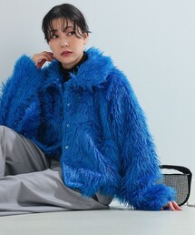 Ray BEAMS | PENNEY’S × Ray BEAMS / 別注 ファー ジャケット(ブルゾン)