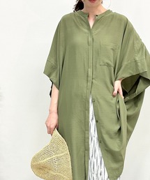 サラキレポンチョチュニックワンピース/SS　163919
