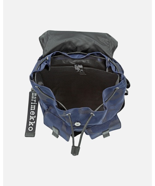 marimekko(マリメッコ)の「Unikko / Everything Backpack L(バックパック/リュック・レディース・ネイビー・FREE)」の3枚目の写真