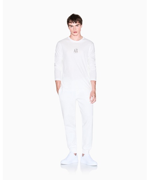 ARMANI EXCHANGE(アルマーニエクスチェンジ)の「【A|X アルマーニ エクスチェンジ】ICON 長袖クルーネックTシャツ/SLIM(Tシャツ/カットソー・メンズ・ブラック/ホワイト・XX-LARGE/X-SMALL/X-LARGE/SMALL/MEDIUM/LARGE)」の15枚目の写真