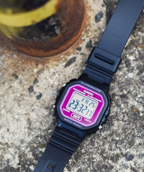 CASIO(カシオ)の「【60】【CASIO(カシオ)】スタンダードデジタル ミニ(デジタル腕時計・レディース・ブラック/レッド/シルバー/イエロー/ブルー/ブラック系その他/ピンク/ライトピンク・FREE)」の7枚目の写真