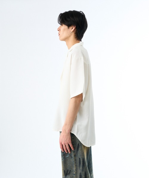 ▲waffle ss shirt / ワッフル 半袖シャツの9枚目の写真