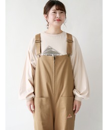 【KELTY別注】ビッグシルエット発泡プリント長袖Tシャツ