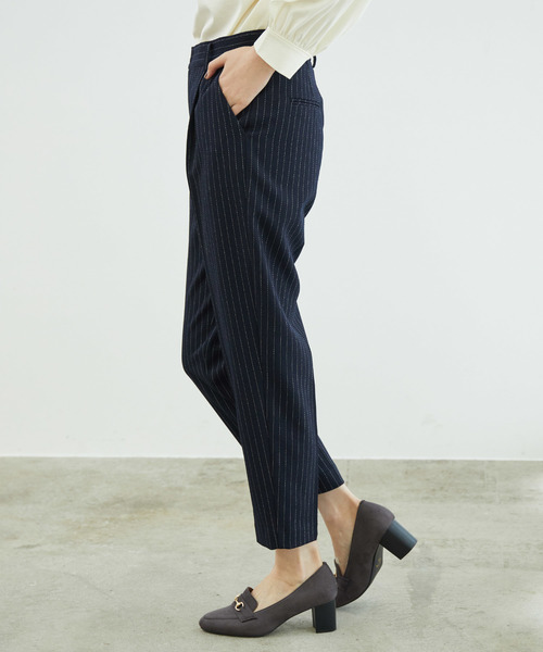 ROPE' PICNIC(ロペピクニック)の「プレミアムフィールテーパードパンツ(その他パンツ・レディース・ブラック/ベージュ系その他/ブルー系その他/キャメル・40/38/36)」の14枚目の写真
