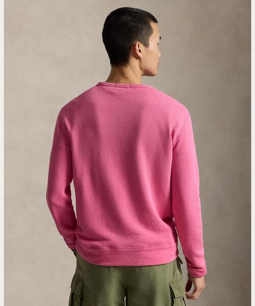 POLO RALPH LAUREN(ポロ ラルフ ローレン)の「フレンチ テリー スウェットシャツ(スウェット・メンズ・ピンク・S/M/L/XL/XS/XXL)」の4枚目の写真