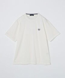 FRED PERRY | 【SHIPS別注】FRED PERRY:COOLMAX(R) 鹿の子 ワンポイント ロゴ Tシャツ 25SS(Tシャツ/カットソー)