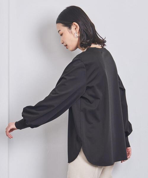 UNITED ARROWS(ユナイテッドアローズ)の「<UNITED ARROWS>PONTE ボリュームスリーブ カットソー B(Tシャツ/カットソー・レディース・ホワイト/ダークグレー/ライトピンク・FREE)」の9枚目の写真