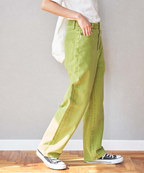 WEGO/【マルチサイズ】ハイウエストストレートパンツの9枚目の写真