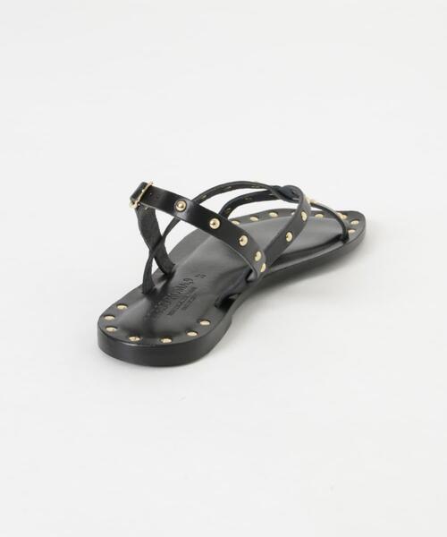 CORSO ROMA,9(コルソローマ)の「CORSO ROMA, 9 STUDS SANDAL(サンダル・レディース・ブラック・36/37/38)」の9枚目の写真