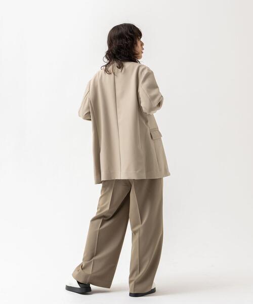 CITEN(シテン)の「<CITEN>マーベルト ワイドパンツ(その他パンツ・レディース・ダークグレー/モカ・S/M)」の17枚目の写真