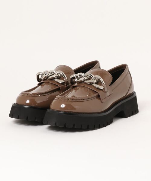 Jeffrey Campbell(ジェフリーキャンベル)の「厚底タンクソールローファー(ローファー・レディース・ホワイト/ブラック/カーキ・36/37/38/39/35/41/40/42)」の8枚目の写真