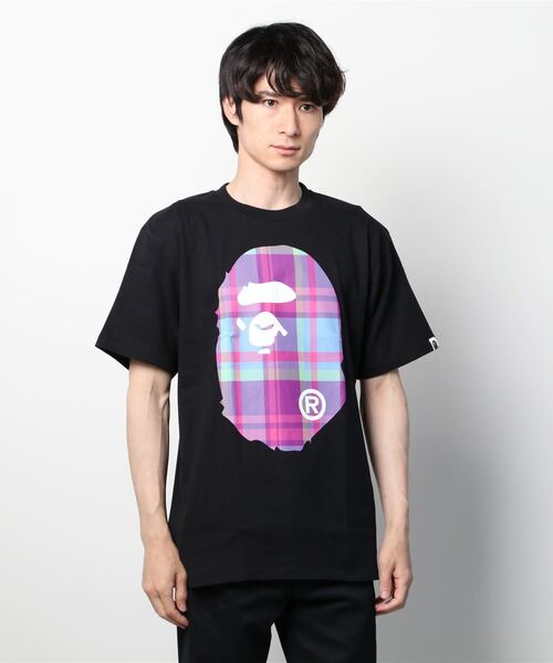 BAPE CHECK BIG APE HEAD TEE Mの12枚目の写真