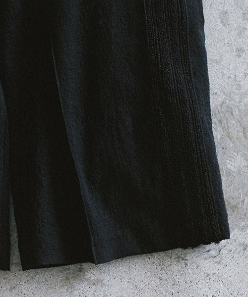 LIDNM(リドム)の「CROCHET BLADE WOOL PNT(その他パンツ・メンズ・ブラック系その他・LARGE/MEDIUM/SMALL)」の7枚目の写真