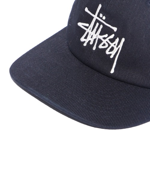 STUSSY(ステューシー)の「STUSSY/ステューシー BIG LOGO TWILL LOW PRO CAP キャップ(キャップ・メンズ・ブラック/オリーブ・FREE)」の5枚目の写真