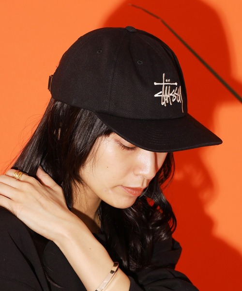 STUSSY(ステューシー)の「STUSSY/ステューシー BIG LOGO TWILL LOW PRO CAP キャップ(キャップ・メンズ・ブラック/オリーブ・FREE)」の14枚目の写真