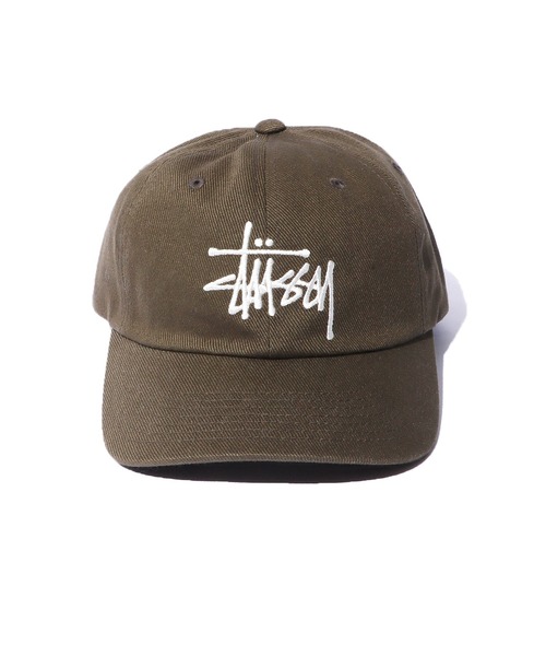 STUSSY(ステューシー)の「STUSSY/ステューシー BIG LOGO TWILL LOW PRO CAP キャップ(キャップ・メンズ・ブラック/オリーブ・FREE)」の18枚目の写真