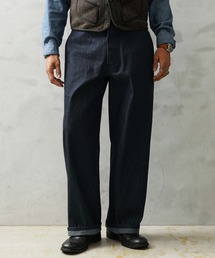 WAIPER.inc | 米軍 1940's U.S.NAVY M-45 デニムトラウザー MADE OF”KAIHARA DENIM”WAIPER.inc【WP1039】(デニムパンツ)