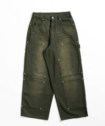 WISH FOR EVER | VINTAGE COLOR DOUBLE KNEE DOUBLE WORK PANTS/ビンテージカラーダブルニーダブルワークパンツ(その他パンツ)