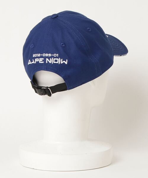 AAPE BY A BATHING APE(エーエイプバイアベイシングエイプ)の「AAPE X NEWERA CAP(キャップ・メンズ・ブラック/ブルー系その他2・FREE)」の13枚目の写真