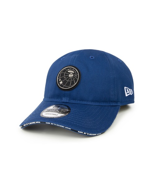 AAPE BY A BATHING APE(エーエイプバイアベイシングエイプ)の「AAPE X NEWERA CAP(キャップ・メンズ・ブラック/ブルー系その他2・FREE)」の2枚目の写真