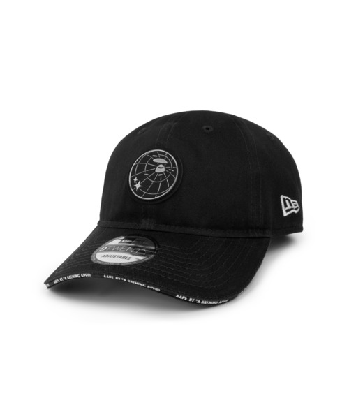 AAPE BY A BATHING APE(エーエイプバイアベイシングエイプ)の「AAPE X NEWERA CAP(キャップ・メンズ・ブラック/ブルー系その他2・FREE)」の1枚目の写真
