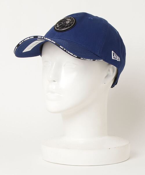 AAPE BY A BATHING APE(エーエイプバイアベイシングエイプ)の「AAPE X NEWERA CAP(キャップ・メンズ・ブラック/ブルー系その他2・FREE)」の3枚目の写真