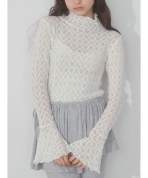 merry jenny | レースフレアスリーブtops(Tシャツ/カットソー)