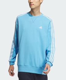 adidas | エッセンシャルズ プラス ルーズフィット スリーストライプス フレンチテリー スウェットシャツ / トレーナー / アディダス adidas(スウェット)