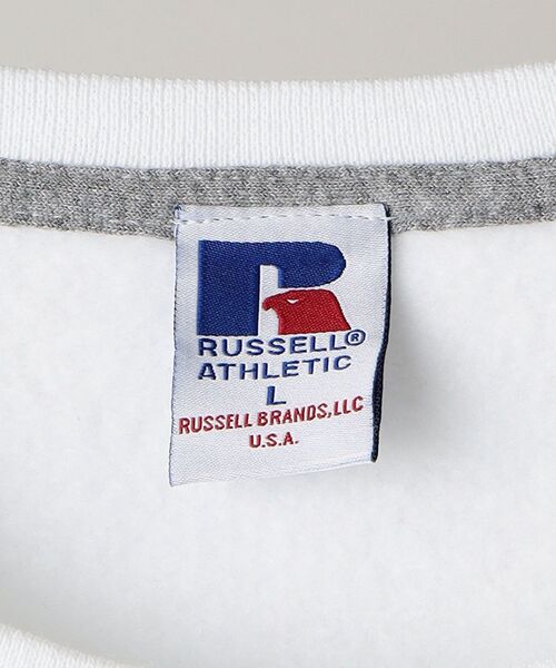 *【SHIPS別注】RUSSELL ATHLETIC: 刺繍ライク カレッジ プリント スウェット (トレーナー)の22枚目の写真