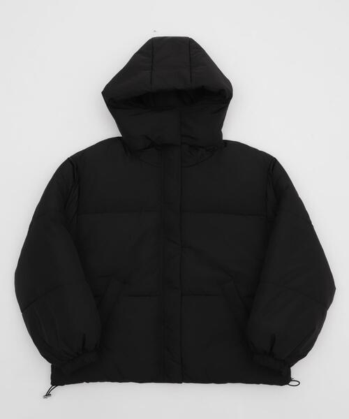WEGO(ウィゴー)の「WEGO/2WAYフードパファーブルゾン(ダウンジャケット/コート・レディース・アイボリー/ブラック・SMALL/MEDIUM)」の18枚目の写真