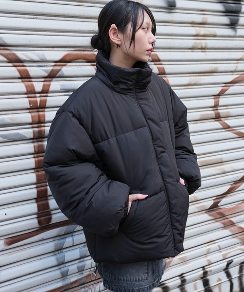 WEGO(ウィゴー)の「WEGO/2WAYフードパファーブルゾン(ダウンジャケット/コート・レディース・アイボリー/ブラック・SMALL/MEDIUM)」の15枚目の写真