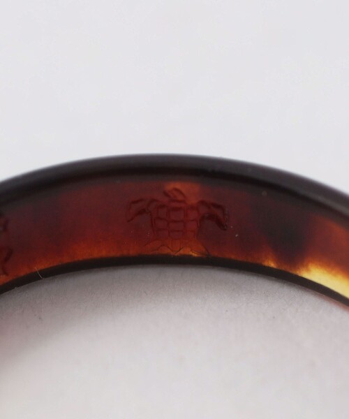 Steven Alan(スティーブンアラン)の「<大澤鼈甲> 4MM BARA RING/リング(リング・メンズ・ブラウン・14/18/16/20)」の4枚目の写真