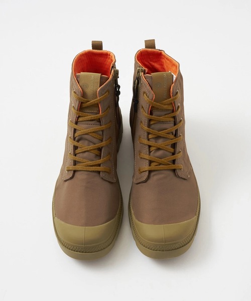 PALLADIUM(パラディウム)の「PALLADIUM/パラディウム PAMPA HI SEEKER LITE WP+(スニーカー・メンズ・ブラック/タン・23cm/23.5cm/24cm/24.5cm/25cm/26cm/26.5cm/27cm/27.5cm/28cm)」の7枚目の写真