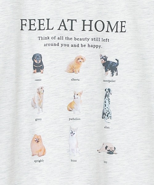 ゆる猫アニマルプリントＴシャツの9枚目の写真