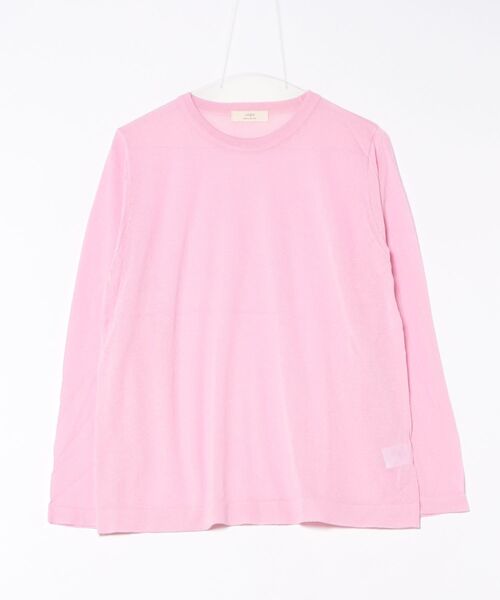 cepo(セポ)の「シアーニットカットソー(ニット/セーター・レディース・ホワイト/ピンク/キャメル/チャコール/イエロー/ラベンダー・M)」の17枚目の写真