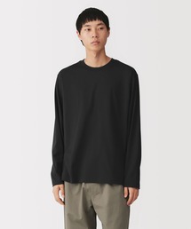 無印良品 | 紳士 天竺編みクルーネック長袖Tシャツ(Tシャツ/カットソー)