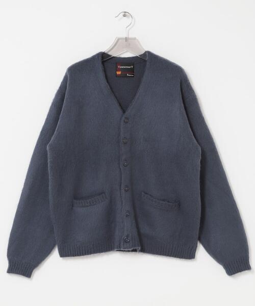 TOWNCRAFT(タウンクラフト)の「TOWNCRAFT SOLID SHAGGY CARDIGAN(カーディガン/ボレロ・メンズ・チャコールグレー/ネイビー/グレー/ピンク・MEDIUM/LARGE)」の4枚目の写真