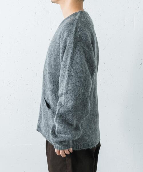 TOWNCRAFT(タウンクラフト)の「TOWNCRAFT SOLID SHAGGY CARDIGAN(カーディガン/ボレロ・メンズ・チャコールグレー/ネイビー/グレー/ピンク・MEDIUM/LARGE)」の10枚目の写真