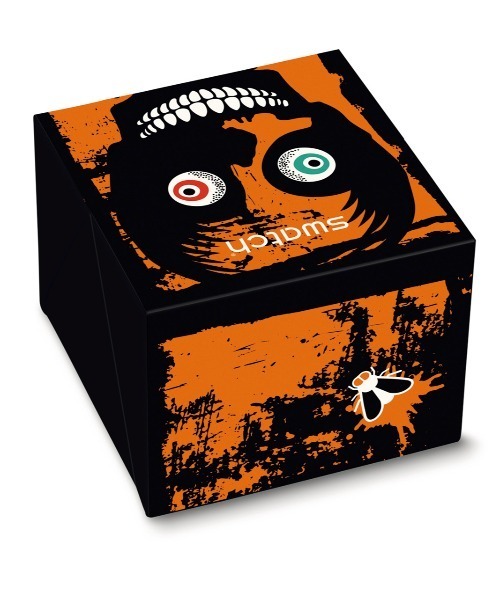 SWATCH(スウォッチ)の「IT'S SPOOKY TIME(アナログ腕時計・メンズ・ブラック・FREE)」の5枚目の写真