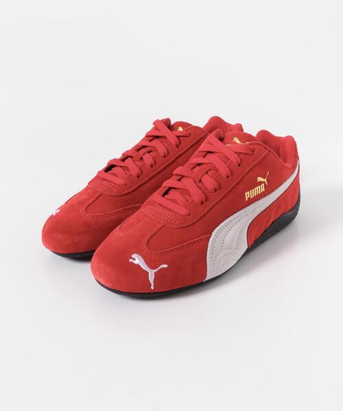 PUMA(プーマ)の「PUMA SPEEDCAT OG(スニーカー・レディース・レッド/ブラック・24/25/24.5/23.5)」の1枚目の写真