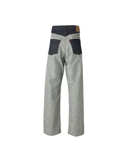 HYSTERIC GLAMOUR(ヒステリックグラマー)の「MULTI WOMAN インサイドアウトデニムパンツ(デニムパンツ・メンズ・ライトインディゴブルー・LARGE/MEDIUM/SMALL)」の2枚目の写真