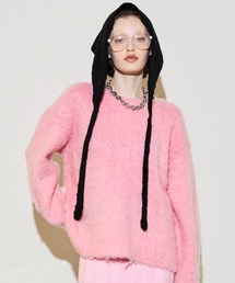 MAISON SPECIAL | Slub Knit Babushka / スラブニットバブーシュカ(ストール/ショール)