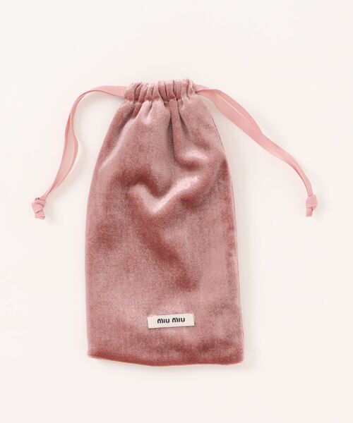 miu miu(ミュウミュウ)の「【miumiu/ミュウミュウ】スクエア サングラス MU02ZS 1AB5S0(サングラス・レディース・ブラック・FREE)」の4枚目の写真
